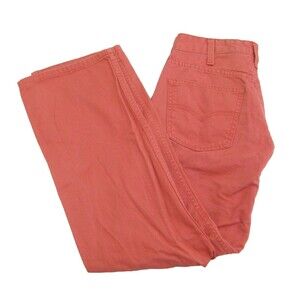 Levi's 505 Pink Jeans Womens Size 28x28 Denim Pants 5 Pockets Straight Fit
